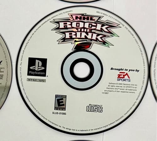 NHL Rock the Rink PlayStation PS1 - Disc Only Tested