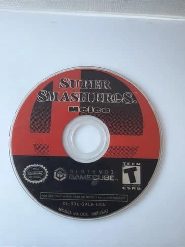 Super Smash Bros Melee Nintendo GameCube Game Disc Only
