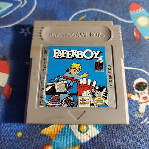 Paperboy Nintendo Game Boy Original Authentic Cleaned Works Vintage Handheld