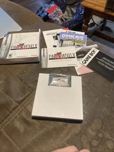 Final Fantasy VI Advance Nintendo GBA Game Boy Advance 2007 CIB tested