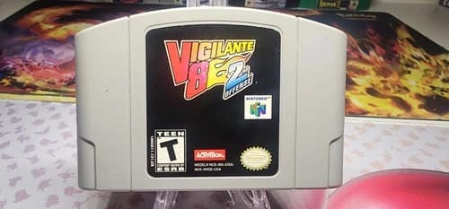 Vigilante 8 2nd Offense Nintendo 64 N64 Authentic Cartridge Tested Working