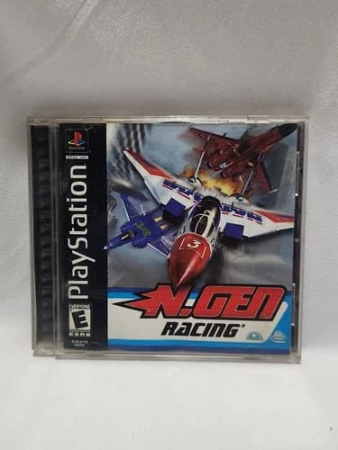 Authentic NGEN Racing Sony Playstation PS1 CIB Complete Video Game 2000