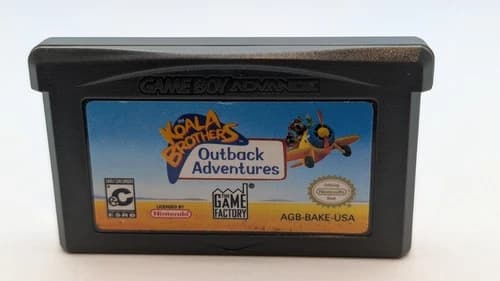 Koala Brothers Outback Adventures (Game boy Advance GBA Gameboy, 2006)