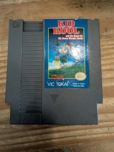 Nintendo NES Kid Kool and the Quest for the Seven Wonder Herbs Cartridge Tested