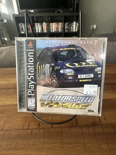 Need for Speed: V-Rally (Sony PlayStation 1, 1997) CIB