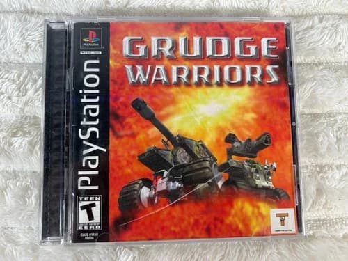 Grudge Warriors (Sony PlayStation PS1, 2000) Video Game Complete W/ Manual