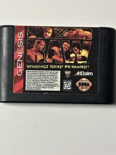 WWF Raw (Sega Genesis, 1994)