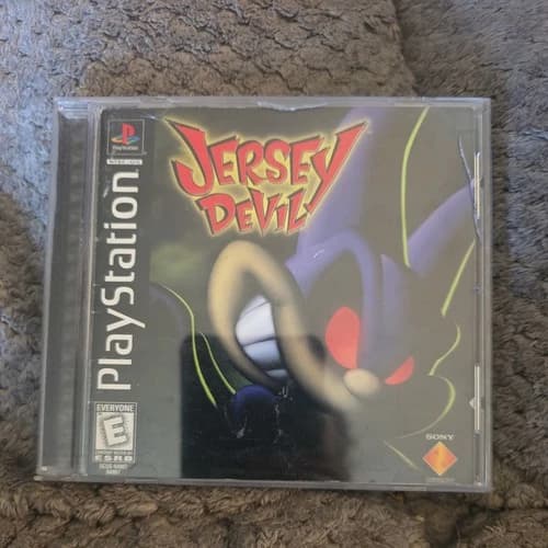 Jersey Devil - Sony PlayStation 1 PS1 - CIB Tested/ Working Black Label
