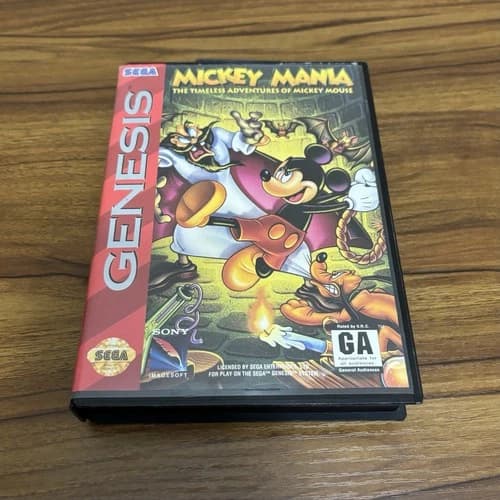 Mickey Mania: The Timeless Adventures Of Mickey Mouse - Sega Genesis