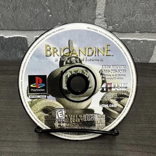 Brigandine: The Legend of Forsena Sony PlayStation 1 PS1 1998, DISC ONLY
