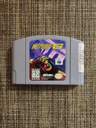 Extreme-G (Nintendo 64, 1997) N64 Pre-Owned Good Condition Authentic