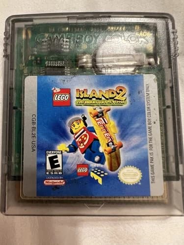 Lego Island 2 (Nintendo Gameboy Color Game Boy GBC) Cartridge Only