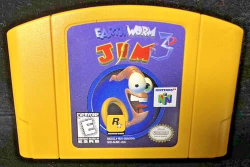 Earthworm Jim 3D Nintendo 64 (N64) - Tested - Excellent Condition