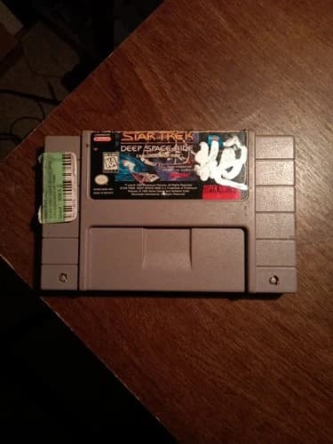Star Trek Deep Space Nine Crossroads of Time SNES Cartridge Only