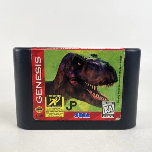 🔥The Lost World: Jurassic Park (Sega Genesis 1997) Authentic Cart Only TESTED🔥