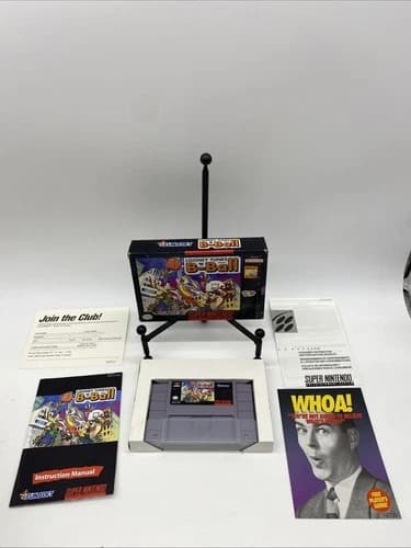 Looney Tunes B-Ball Super Nintendo Entertainment System SNES CIB Tested