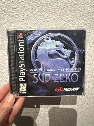 Mortal Kombat Mythologies: Sub Zero Complete cib tested ps1 playstation 1