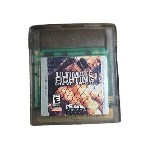 Ultimate Fighting Championship (Nintendo Game Boy Color) Game Cartridge, Tested