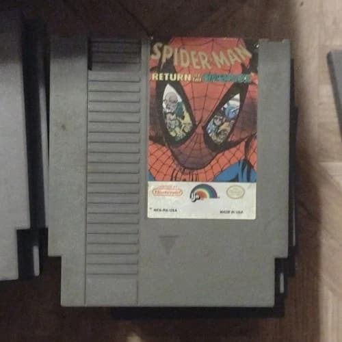 LJN Spider-Man Return of the Sinister Six Nintendo NES NTSC-U/C (US/Canada)