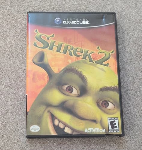 Activision Shrek 2 Nintendo GameCube Complete Manual NTSC-U/C E 2004