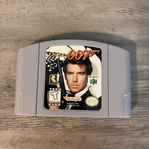 GoldenEye 007 Nintendo 64 N64 1997 OEM Authentic Cartridge Tested Working