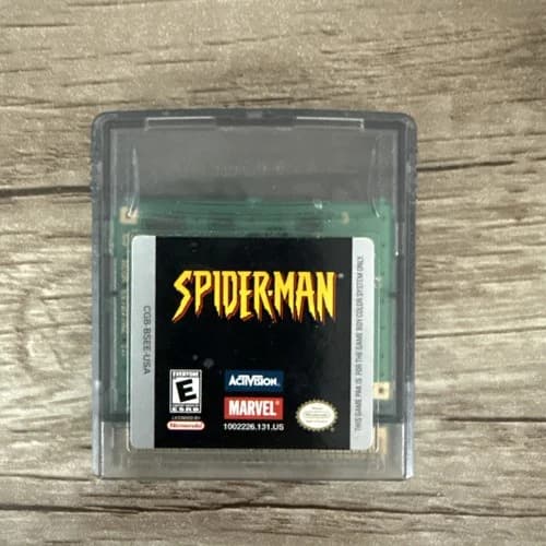 Spider-Man (Nintendo Game Boy Color, 2000) Preowned - Cartridge Only - Tested