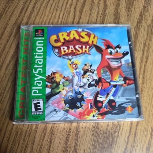 Crash Bash (Sony PlayStation 1, 2000) PS1 Complete CIB Greatest Hits Tested EUC