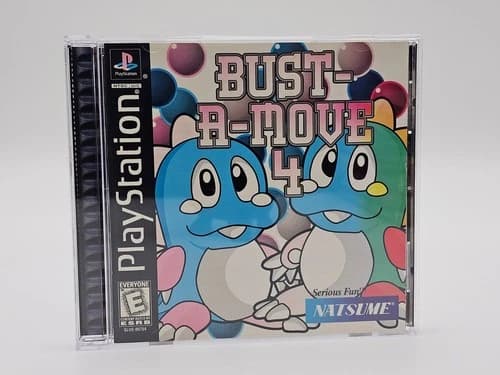 Sony Playstation 1 PS1 Bust A Move 4 CIB Cleaned & Tested