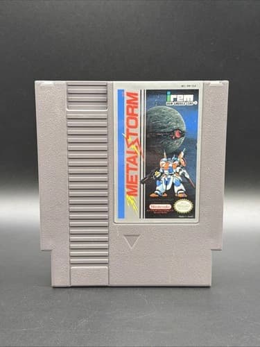 Metal Storm Original Nintendo Entertainment System NES •AUTHENTIC!• Tested!