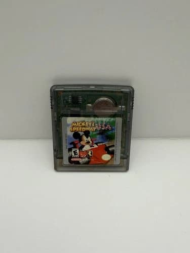 Mickey's Speedway USA (Nintendo Game Boy Color, 2001) - Tested & Working