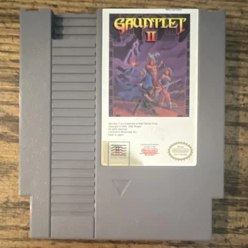 Mindscape Gauntlet II Nintendo NES Game Cartridge NTSC-U/C US/Canada