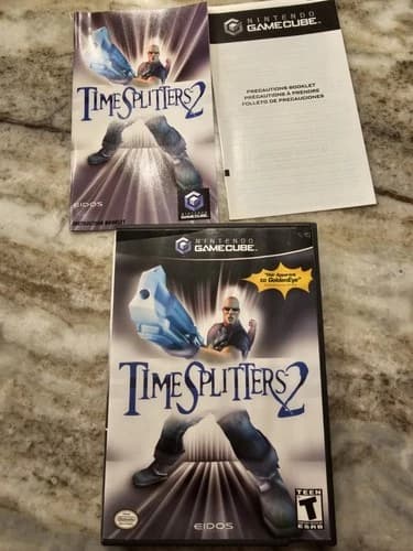 TimeSplitters 2 (Nintendo GameCube, 2002) Complete