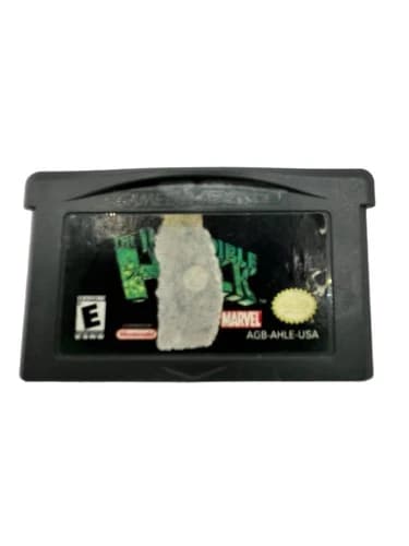 Read The Incredible Hulk (Nintendo Game Boy Advance GBA) AUTHENTIC TESTED