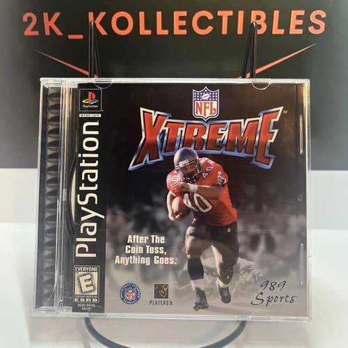 NFL Xtreme (Sony PlayStation 1) - Complete W/Registration Card - Tested/Working