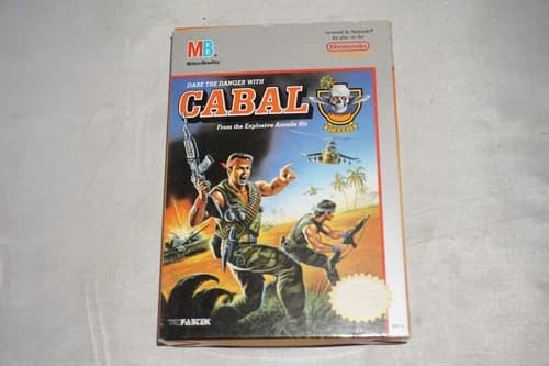 Cabal (Nintendo NES) Complete in Box CIB