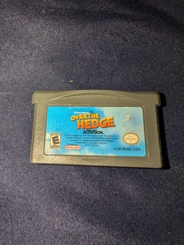Over the Hedge Nintendo Game Boy Advance Gameboy GBA Tested