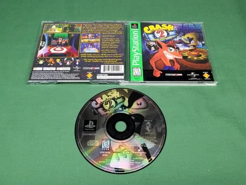 Crash Bandicoot 2 Cortex Strikes Back (PS1 PlayStation 1, 1997)