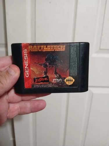 BattleTech: A Game of Armored Combat (Sega Genesis, 1994) Authentic Cartridge