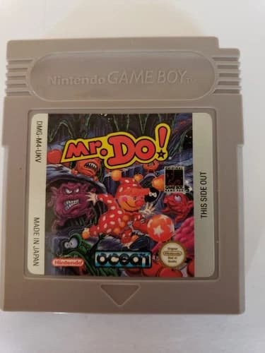 Mr. Do! Nintendo GameBoy Authentic Cart Only