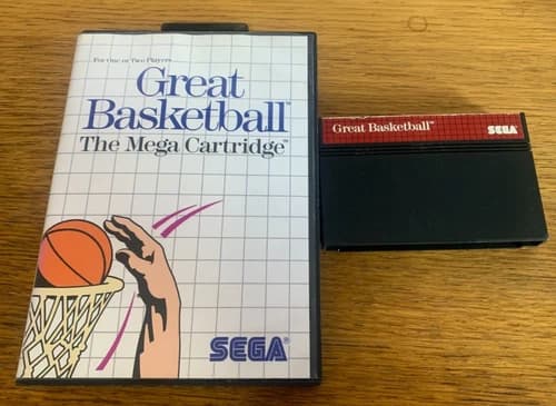 Great Basketball (Sega Master, 1987) CIB w/ Manual