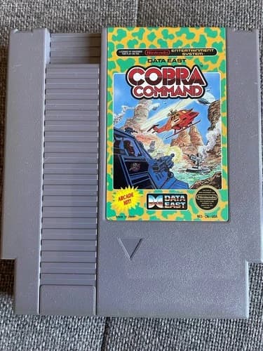 Cobra Command (Nintendo NES, 1988) Cleaned/Tested