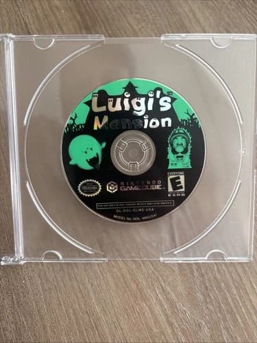 Luigi's Mansion Nintendo GameCube Authentic Tested Disc Only