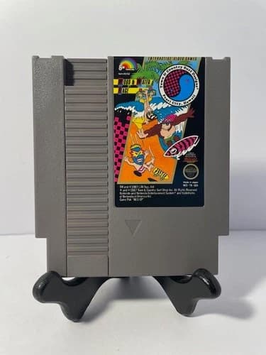 Town & Country Surf Designs: Wood and Water (Nintendo NES) Cleaned Tested Works