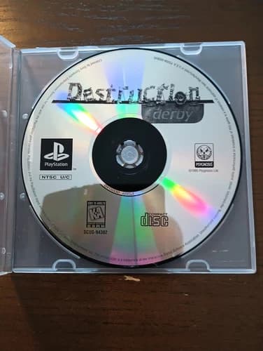 Destruction Derby (Sony PlayStation 1, 1995) Disc Only Tested!