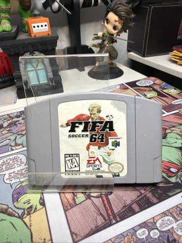 FIFA Soccer 64 (Nintendo 64, 1996) N64 Authentic Game Cartridge Cleaned Tested