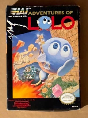 Nintendo NES Adventures of Lolo Complete CIB