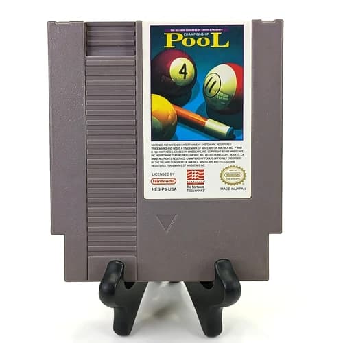Championship Pool NES Video Game Cartridge (Nintendo, 1993) Authentic Tested