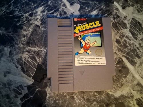M.U.S.C.L.E. Nintendo NES Authentic Tested Contacts Cleaned