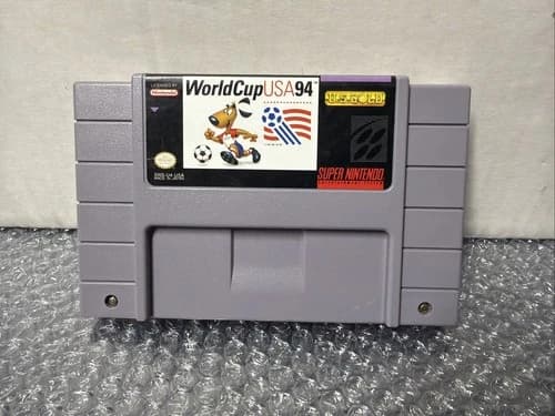 World Cup USA '94 (Super Nintendo, 1994) Authentic Cart Only Tested & Works SNES