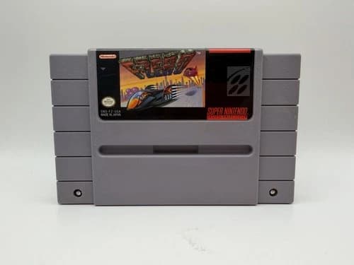 F Zero (SNES, 1991) Super Nintendo Cartridge Only Tested Working Authentic